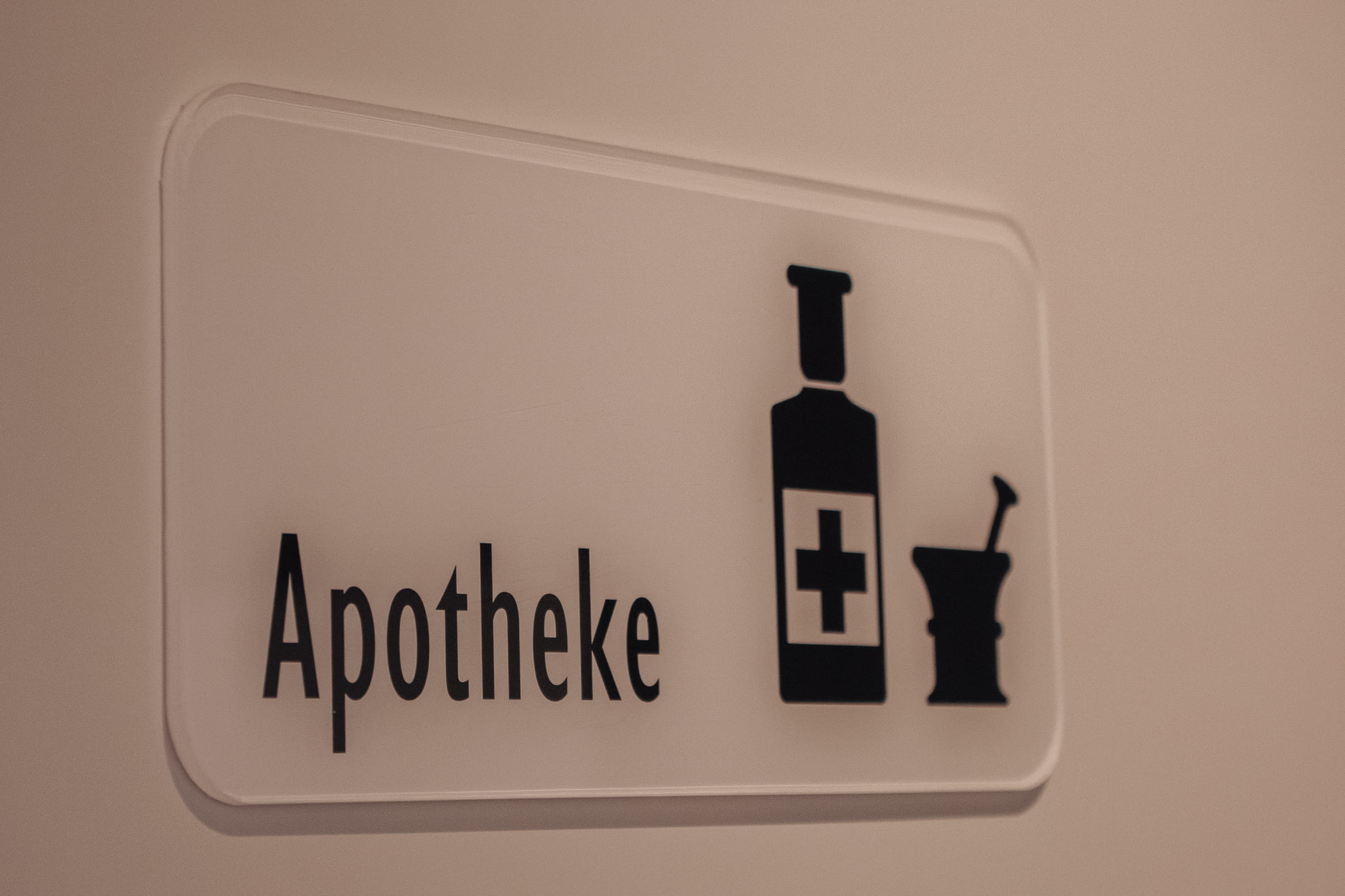 Apotheke Schild